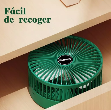 combo 2 Ventilador Pequeño Retractil
